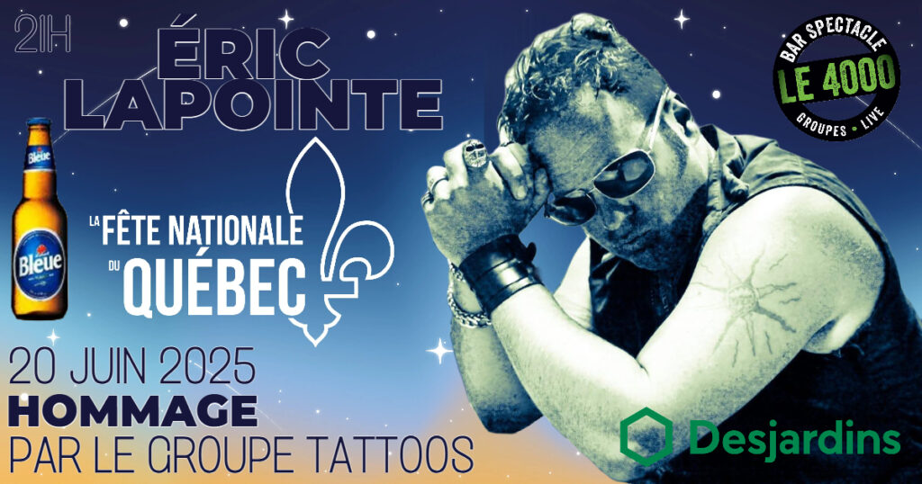 HOMMAGE ÉRIC LAPOINTE